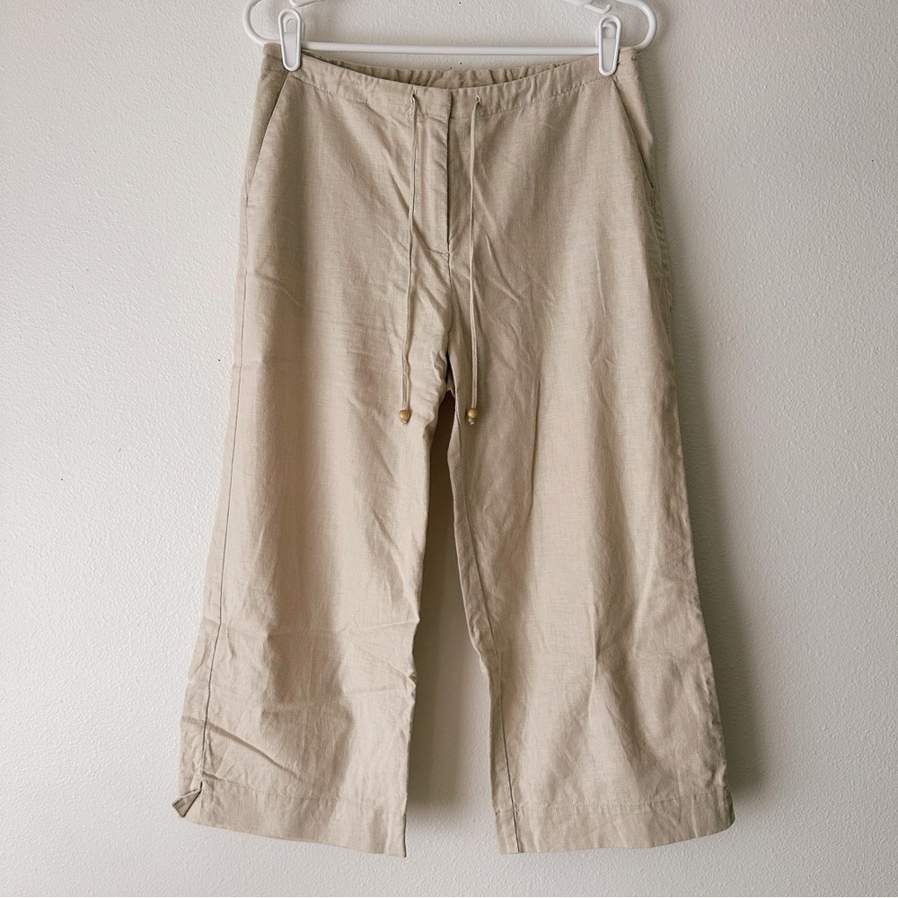 Vintage | Sand Wide Leg Pants